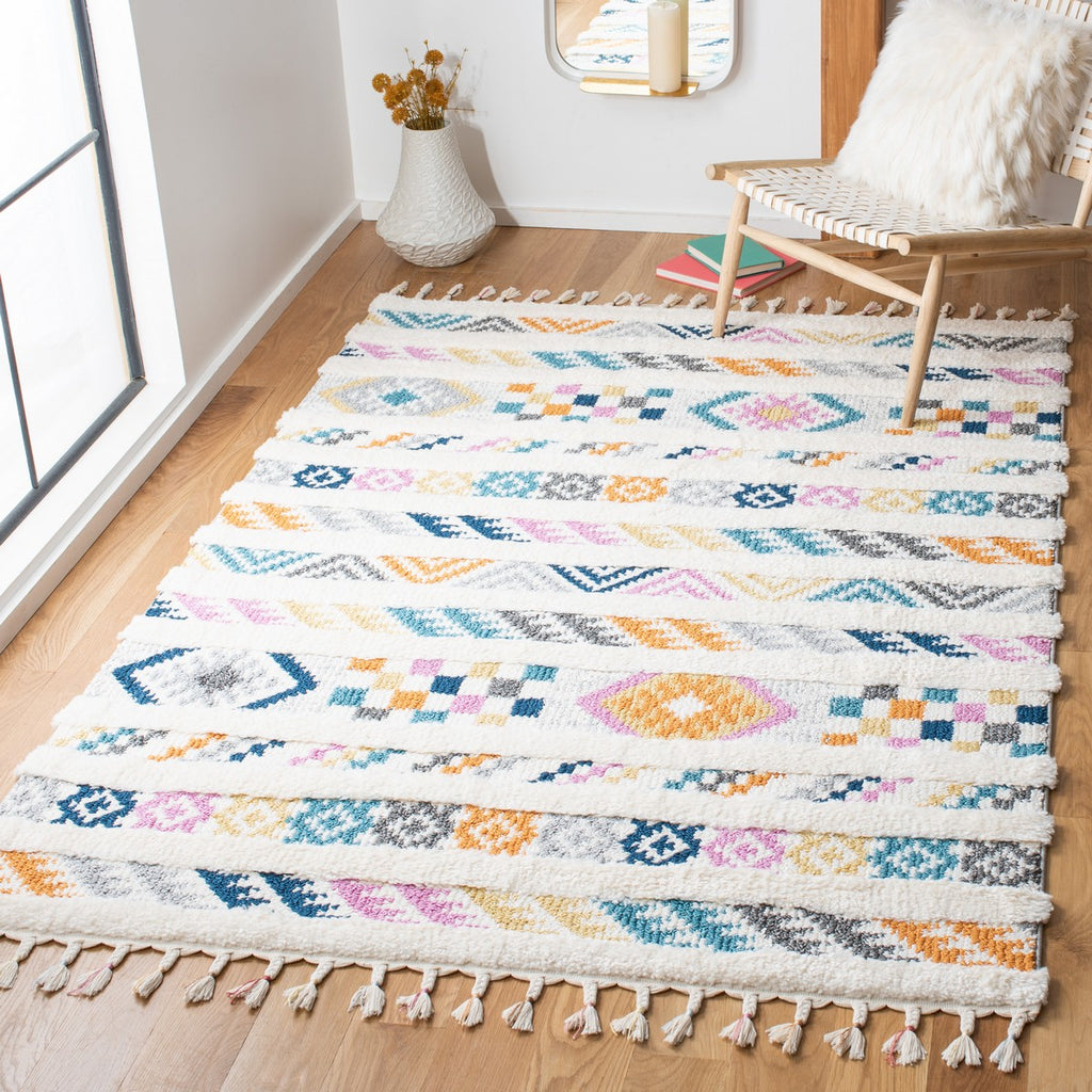 safavieh clearance moroccan fringe shag mfg110a ivory rug