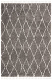 safavieh clearance moroccan fringe shag mfg328f grey rug