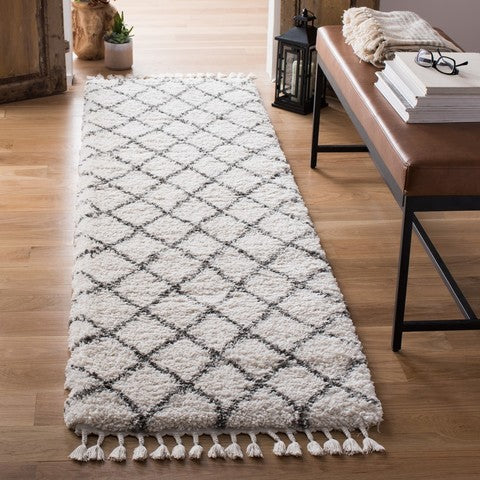 safavieh clearance moroccan fringe shag mfg332a ivory rug