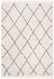 Safavieh Clearance Moroccan Fringe Shag MFG332A Ivory Rug