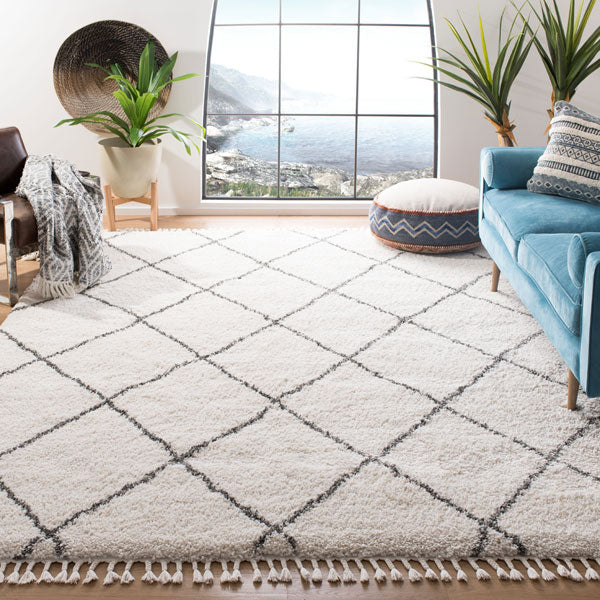 safavieh clearance moroccan fringe shag mfg332a ivory rug