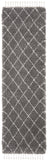 safavieh clearance moroccan fringe shag mfg332f grey rug
