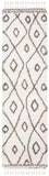 safavieh clearance moroccan fringe shag mfg333a ivory rug