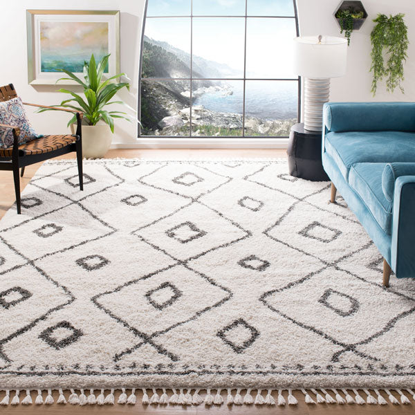 safavieh clearance moroccan fringe shag mfg333a ivory rug