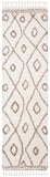 safavieh clearance moroccan fringe shag mfg333b ivory rug