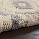 nourison cozumel czm02 cream rug