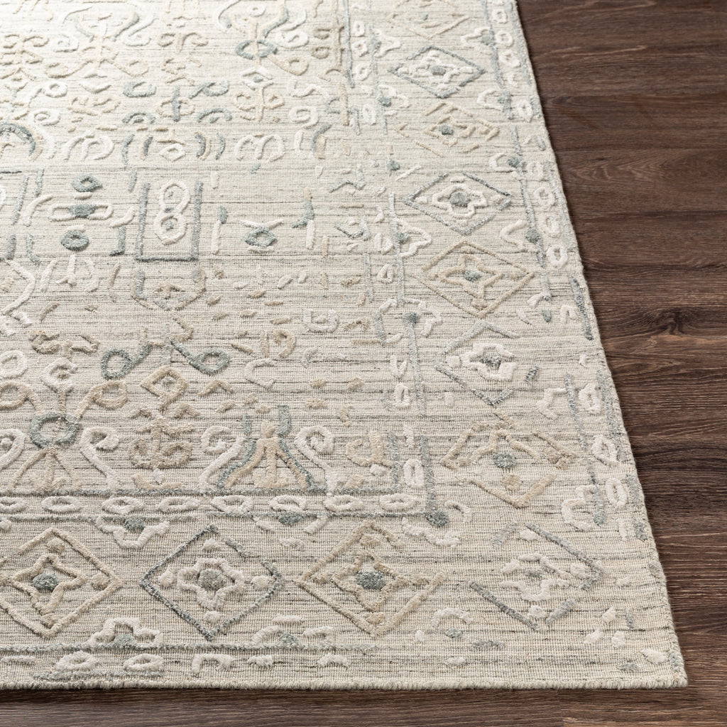 surya rug co makalu mkl 2306 light gray rug