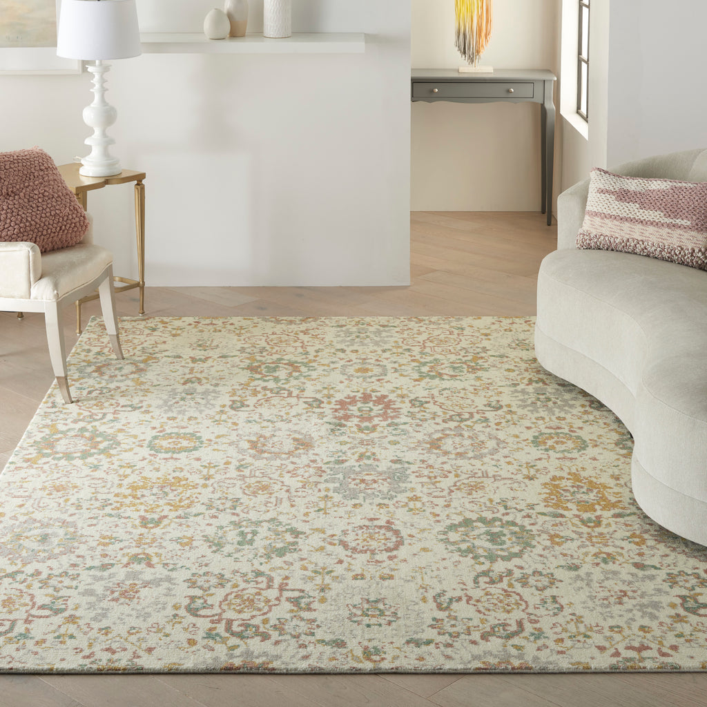 nourison twilight twi13 ivory multi rug