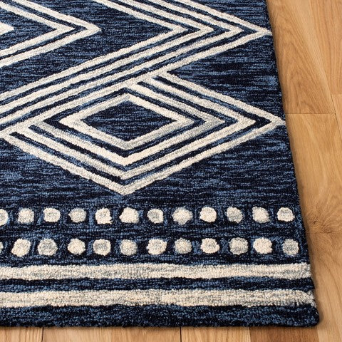 safavieh clearance micro loop mlp156n navy rug