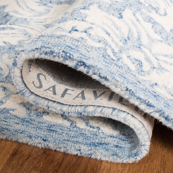 safavieh clearance micro loop mlp513m blue rug