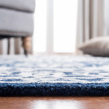 safavieh clearance micro loop mlp648n navy rug