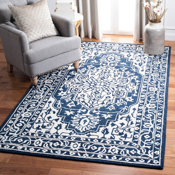 safavieh clearance micro loop mlp648n navy rug