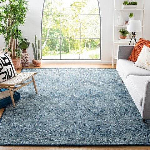 safavieh clearance micro loop mlp975n navy rug
