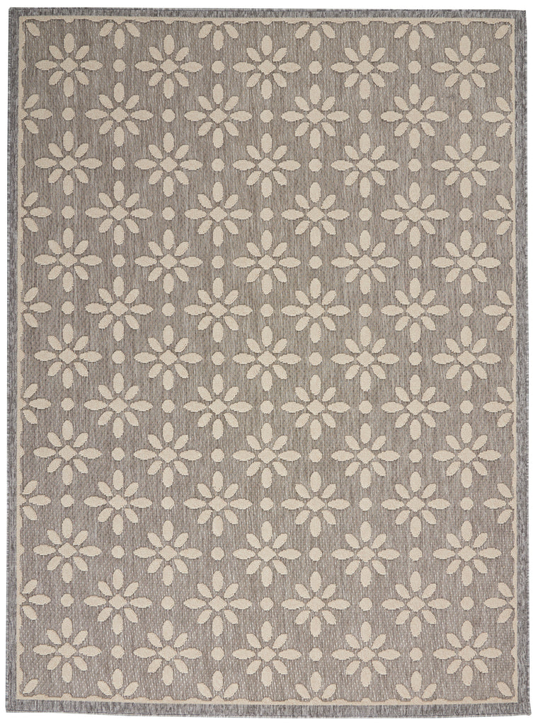 nourison cozumel czm03 grey rug