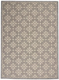 nourison cozumel czm03 grey rug