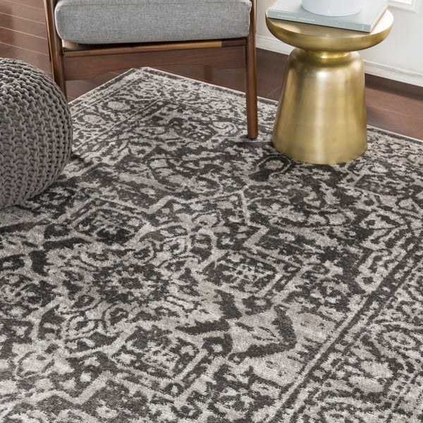 Surya Closeout Monte Carlo MNC-2300 Charcoal Rug