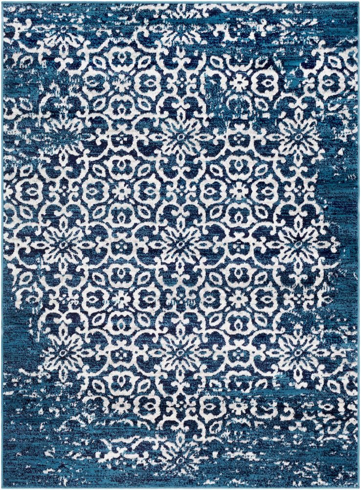 Surya Closeout Monte Carlo MNC-2303 Sky Blue Rug