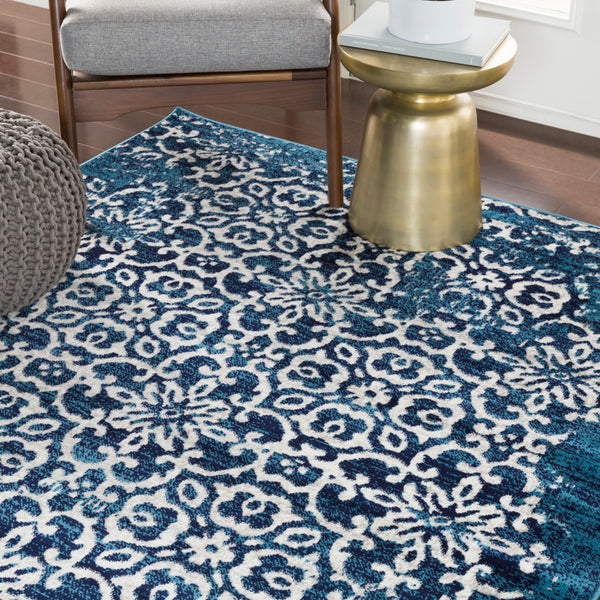 Surya Closeout Monte Carlo MNC-2303 Sky Blue Rug
