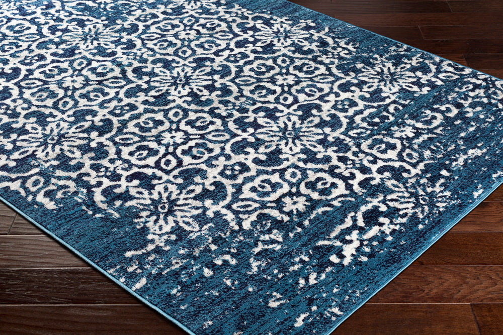 Surya Closeout Monte Carlo MNC-2303 Sky Blue Rug