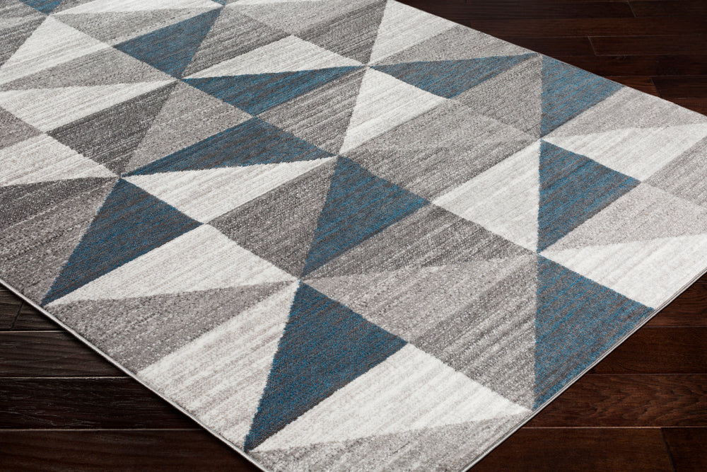 Surya rug co. | Light gray rug | Blue rug | Monte Carlo | woven rug | rugs done right