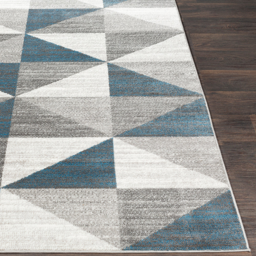 Surya rug co. | Light gray rug | Blue rug | Monte Carlo | woven rug | rugs done right