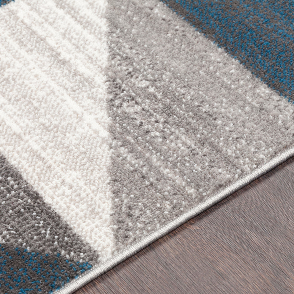 Surya rug co. | Light gray rug | Blue rug | Monte Carlo | woven rug | rugs done right