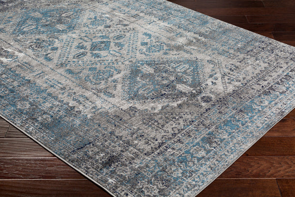 Transitional Surya Rug Co. Monte Carlo Light Gray Rug | Transitional Rugs | Rugs Done Right 