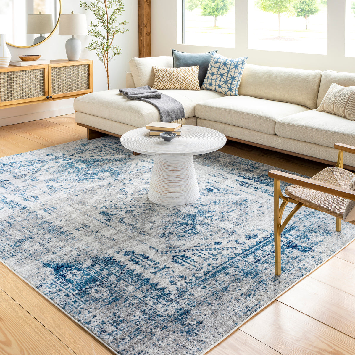 Livabliss Monte Carlo MNC-2313 Sky Blue Rug