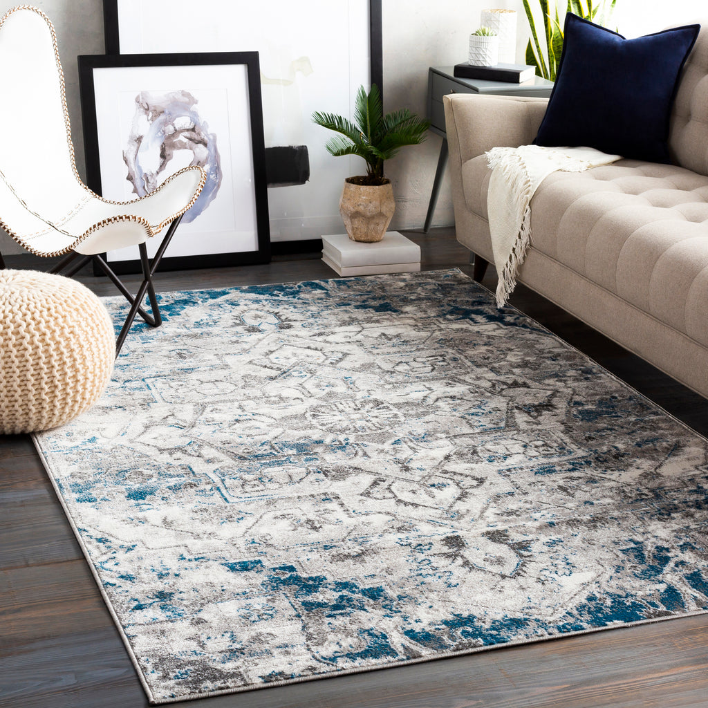 surya monte carlo mnc 2318 sky blue rug