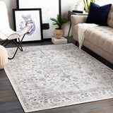 surya monte carlo mnc 2319 light gray rug