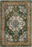 safavieh clearance monaco mnc243f forest green rug