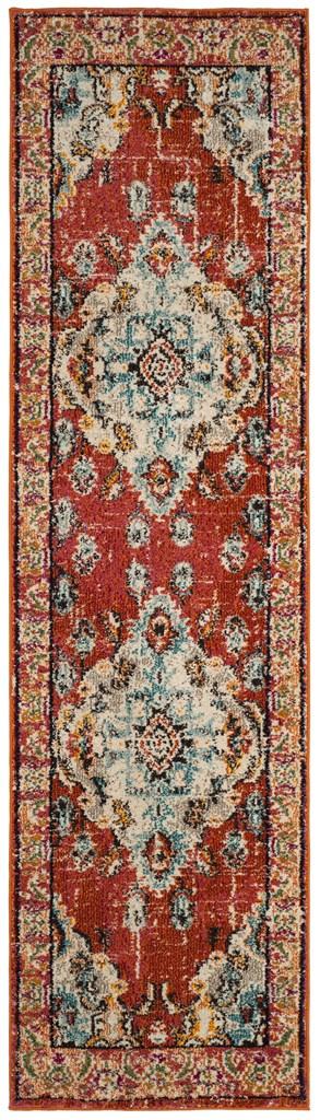 safavieh clearance monaco mnc243h orange rug