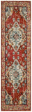 safavieh clearance monaco mnc243h orange rug