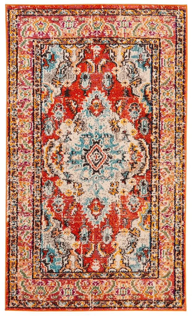 safavieh clearance monaco mnc243h orange rug