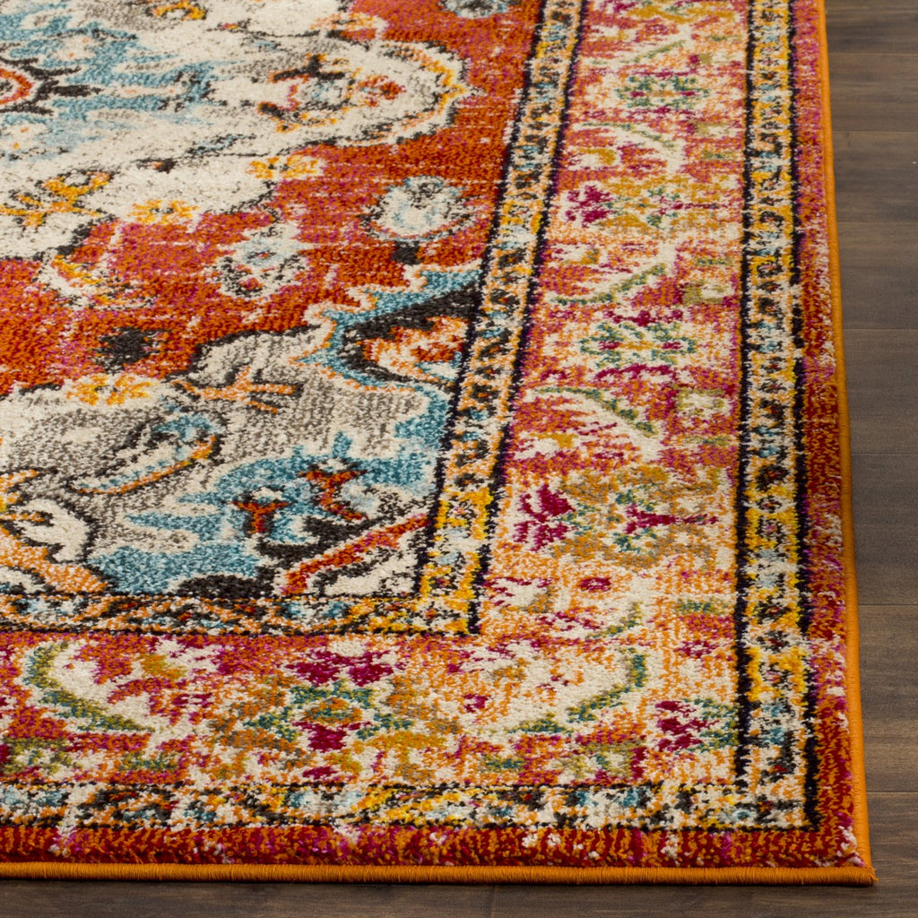 safavieh clearance monaco mnc243h orange rug