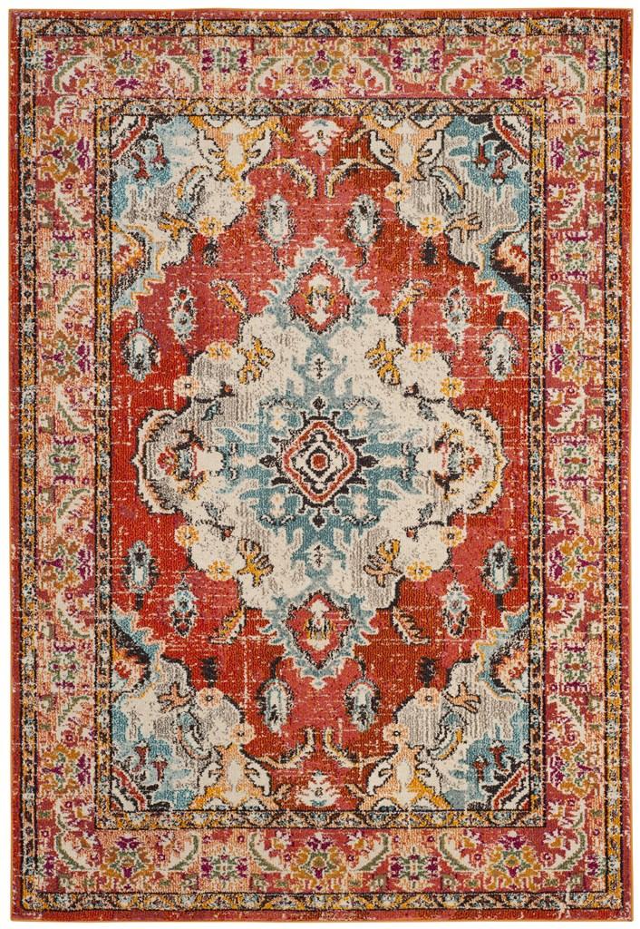 safavieh clearance monaco mnc243h orange rug