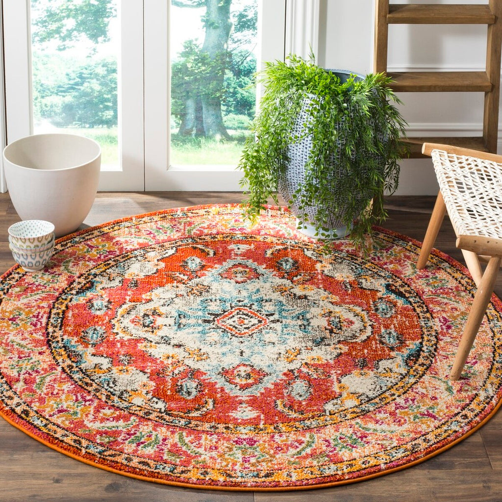 safavieh clearance monaco mnc243h orange rug