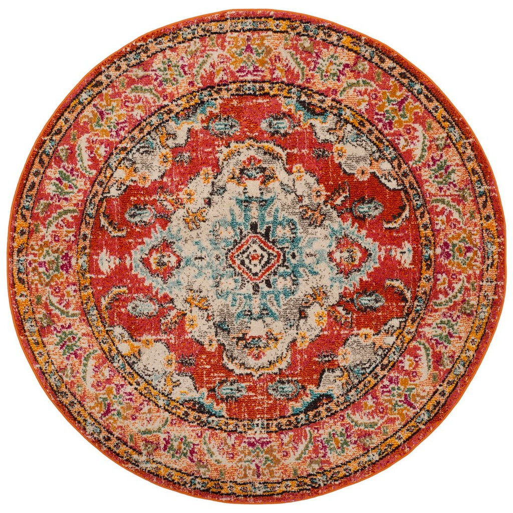 safavieh clearance monaco mnc243h orange rug