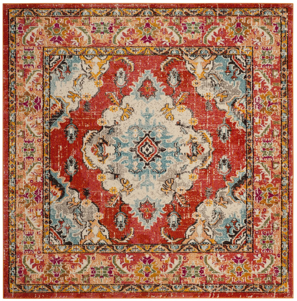 safavieh clearance monaco mnc243h orange rug