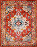safavieh clearance monaco mnc243h orange rug