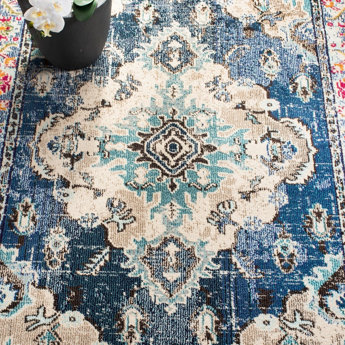 safavieh clearance monaco mnc243n navy rug