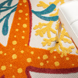 nourison aloha alh24 multicolor rug
