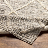 surya manisa mns 2302 charcoal rug