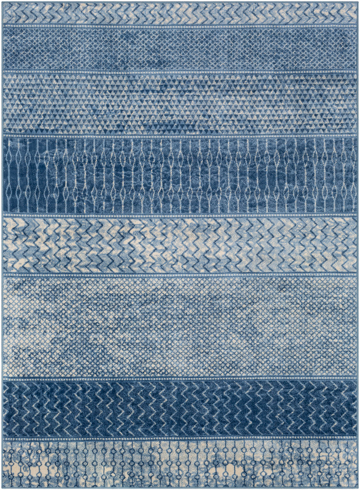 Global Inspired Surya Rug Co. Monaco Bright Blue Rug | Bright Blue Rugs | Rugs Done Right 