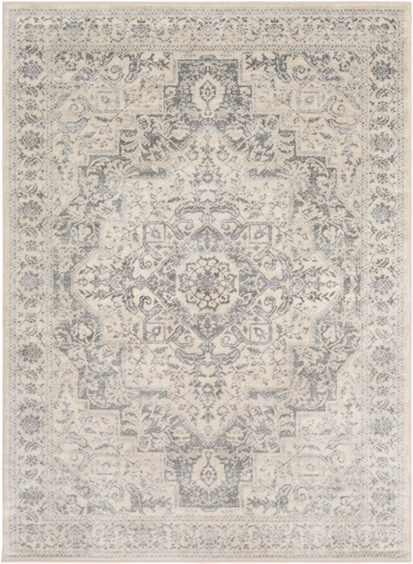 Surya Closeout Monaco MOC-2315 Silver Gray Rug