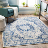 Surya rug co. | Navy rug | Monaco | woven rug | rugs done right