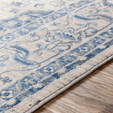 Surya rug co. | Navy rug | Monaco | woven rug | rugs done right