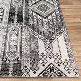 surya monaco moc 2325 black rug