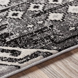 surya monaco moc 2325 black rug
