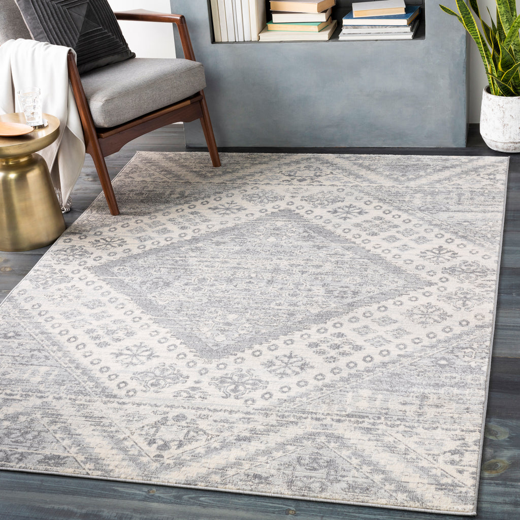 surya monaco moc 2326 medium gray rug